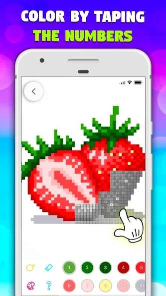 Pixel Art book・Color by number  [МОД Mega Pack] Screenshot 2