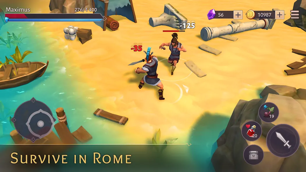 Gladiators: Survival in Rome  [МОД Меню] Screenshot 1