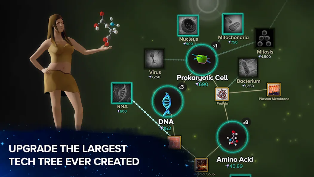 Cell to Singularity: Evolution  [МОД Unlimited Money] Screenshot 5