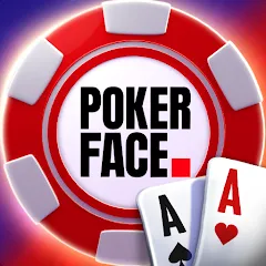 Взломанная Poker Face: Texas Holdem Poker (Покер Фейс)  [МОД Все открыто] - последняя версия apk на Андроид