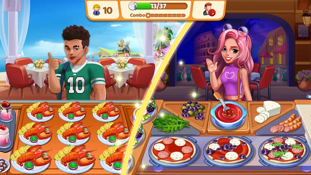 Food Voyage: Fun Cooking Games (Фуд Воядж)  [МОД Меню] Screenshot 5