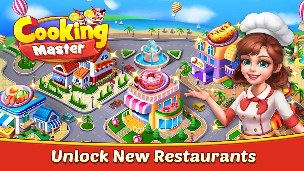 Cooking Master:Restaurant Game (Кукинг Мастер)  [МОД Menu] Screenshot 1