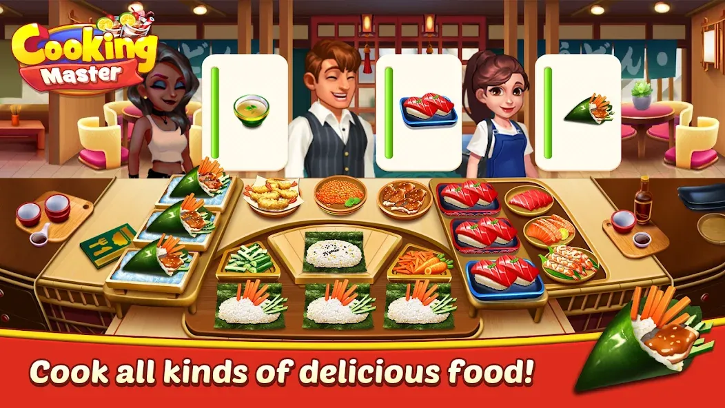 Cooking Master:Restaurant Game (Кукинг Мастер)  [МОД Menu] Screenshot 3