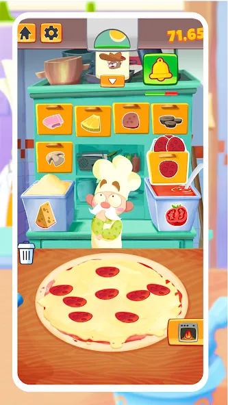 Pizza Maker - Cooking Games (Пицца Мейкер)  [МОД Unlimited Money] Screenshot 2