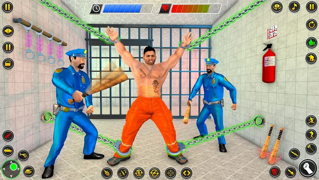 Grand Jail Prison: Escape Game (Гранд Джейл Призон)  [МОД Меню] Screenshot 3