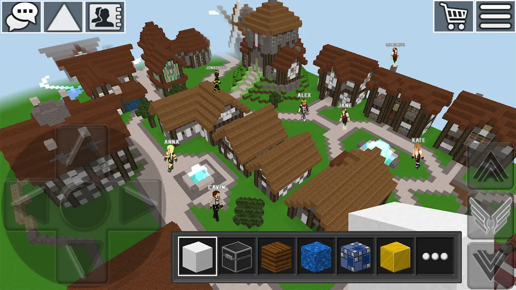 World Craft: Block Craftsman  [МОД Unlimited Money] Screenshot 1