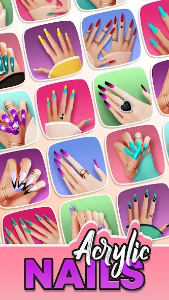 Acrylic Nails!  [МОД Unlimited Money] Screenshot 1