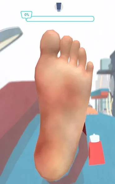 Foot Clinic - ASMR Feet Care (Фут Клиник)  [МОД Бесконечные монеты] Screenshot 4