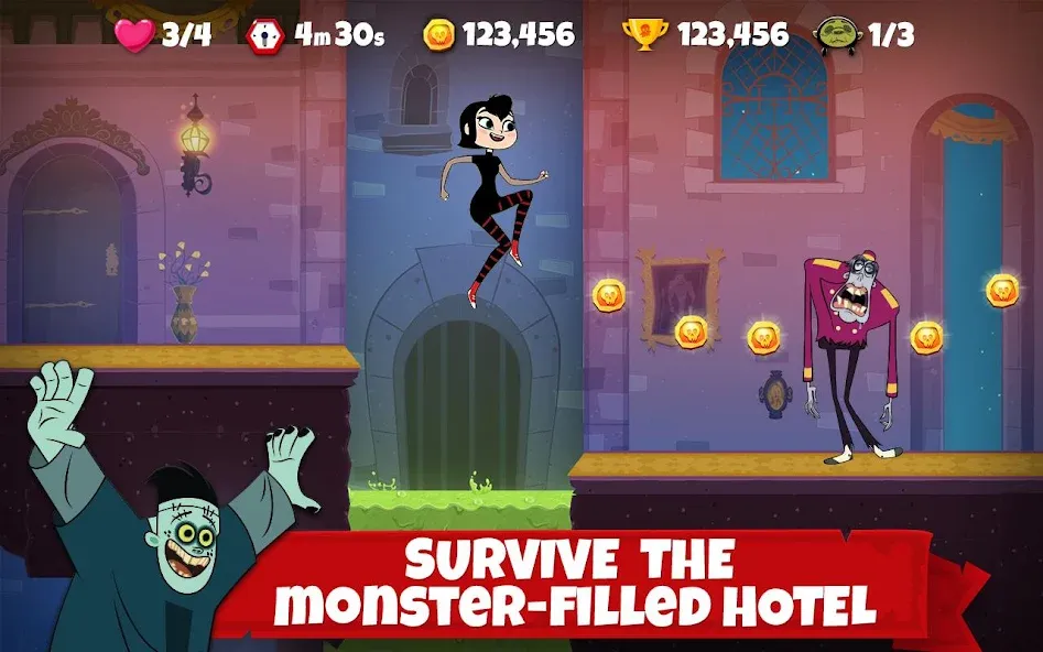 Hotel Transylvania Adventures  [МОД Unlocked] Screenshot 1