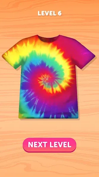 Tie Dye  [МОД Бесконечные монеты] Screenshot 2