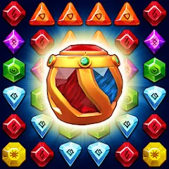 Взломанная Jewel Ancient Pyramid Treasure  [МОД Бесконечные деньги] - последняя версия apk на Андроид