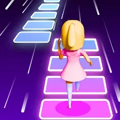 Скачать взлом Melody Run - Cute Popcat Music (Мелодия Ран)  [МОД Unlocked] - полная версия apk на Андроид