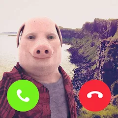 Взлом John Pork In Video Call (Джон Порк ин Видео Колл)  [МОД Много денег] - последняя версия apk на Андроид