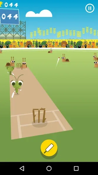 Doodle Cricket - Cricket Game (Дудл Крикет)  [МОД Бесконечные деньги] Screenshot 3