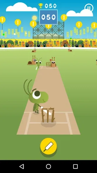 Doodle Cricket - Cricket Game (Дудл Крикет)  [МОД Бесконечные деньги] Screenshot 4