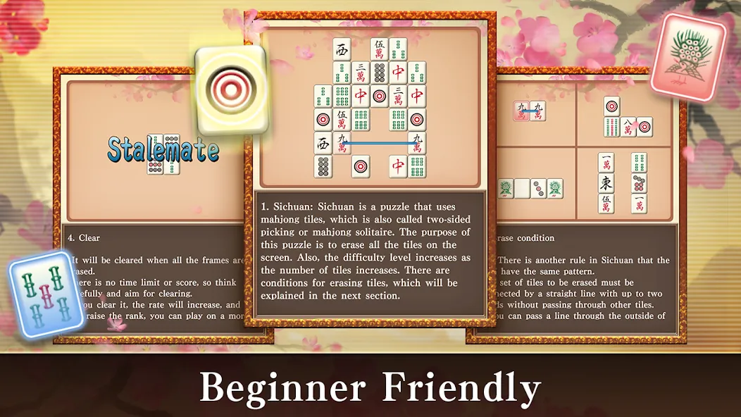 Mahjong Puzzle Shisensho (Маджонг Пазл Шисеншо)  [МОД Mega Pack] Screenshot 3