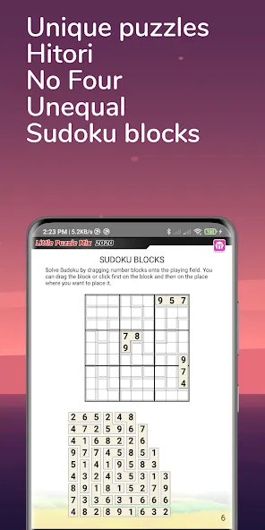 Puzzle Book: Daily puzzle page  [МОД Меню] Screenshot 5