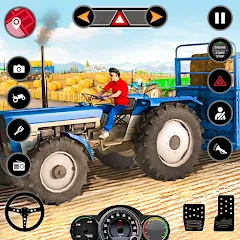 Скачать взлом Tractor Simulator Farm Games (Фарминг игры)  [МОД Unlocked] - полная версия apk на Андроид