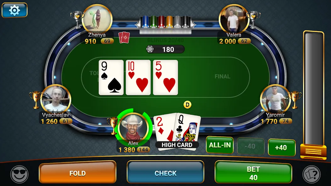 Poker Championship Tournaments  [МОД Много денег] Screenshot 5