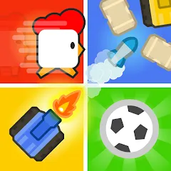 Скачать взломанную 2 3 4 Player Mini Games  [МОД Unlocked] - последняя версия apk на Андроид