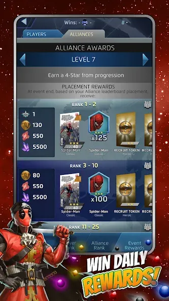 MARVEL Puzzle Quest: Hero RPG (Марвел Пазл Квест)  [МОД Меню] Screenshot 4