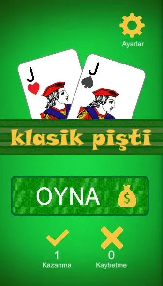 Klasik Pişti İnternetsiz  [МОД Много монет] Screenshot 2