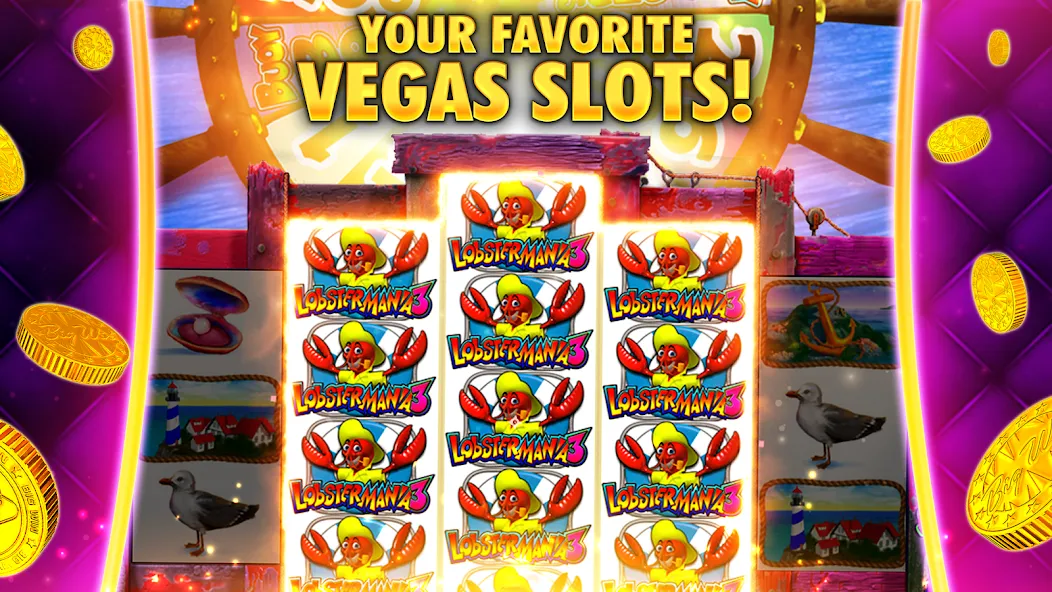 DoubleDown Casino Vegas Slots (Даблдаун)  [МОД Menu] Screenshot 1