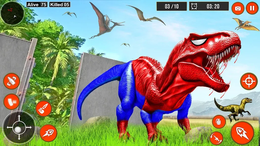 Real Dino Hunter 3D Gun Games (Уайлд Динозавр Хантер Ган Геймс)  [МОД Unlimited Money] Screenshot 3