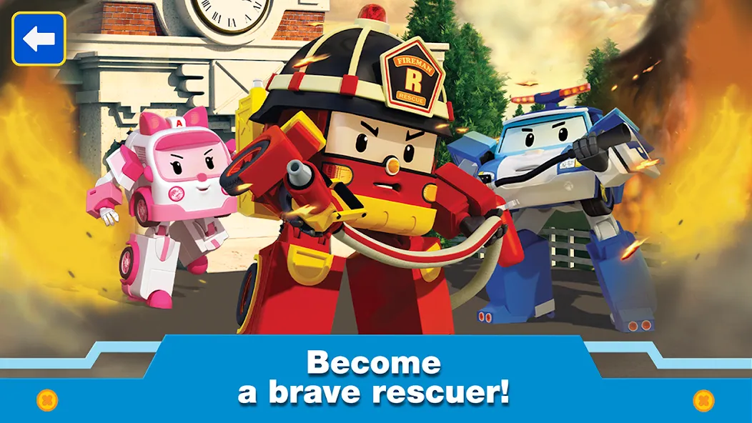 Robocar Poli: Games for Boys!  [МОД Unlocked] Screenshot 1