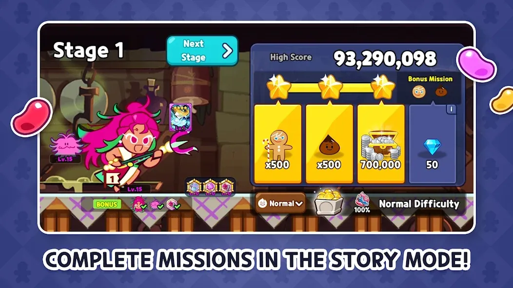 CookieRun: OvenBreak (Куки Ран)  [МОД Unlocked] Screenshot 3