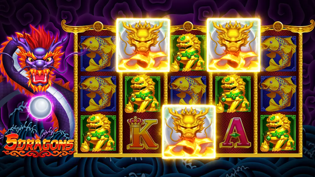 Joker King Slots Online (Джокер Кинг Слоты Онлайн)  [МОД Menu] Screenshot 5