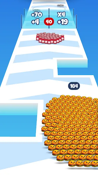 Food Run (Фуд Ран)  [МОД Unlimited Money] Screenshot 1
