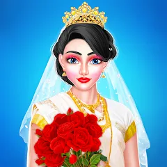 Взломанная Indian Bride Makeup Games (Индийская невеста игры по макияжу)  [МОД Много денег] - полная версия apk на Андроид