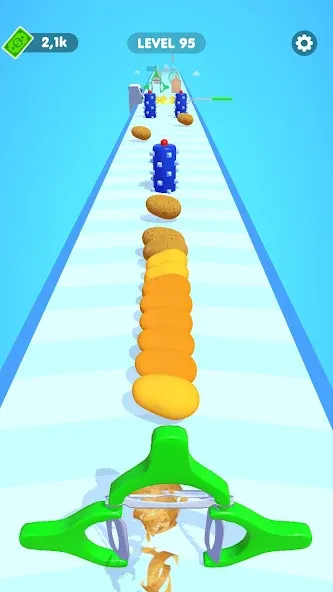 Potato Rush (Потейто Раш)  [МОД Бесконечные монеты] Screenshot 1