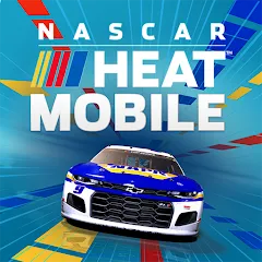 Скачать взломанную NASCAR Heat Mobile (НАСКАР Хит Мобилай)  [МОД Бесконечные монеты] - полная версия apk на Андроид