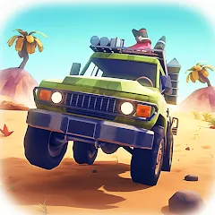 Скачать взломанную Zombie Offroad Safari (Зомби оффроуд сафари)  [МОД Много денег] - последняя версия apk на Андроид