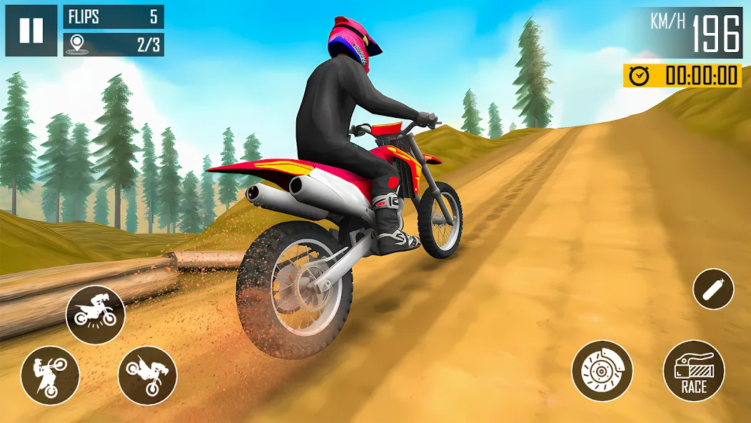 Ultimate Bike Stunt: Bike Game (Ультимейт Байк Стант)  [МОД Бесконечные монеты] Screenshot 5