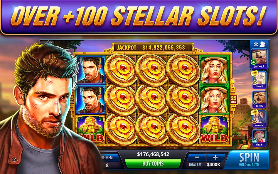 Take 5 Vegas Casino Slot Games (Тейк 5 Вегас Казино Слот игры)  [МОД Много денег] Screenshot 1