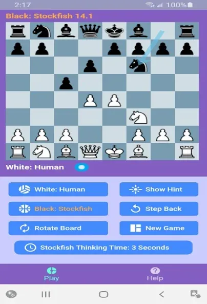 Chess With Stockfish 16  [МОД Меню] Screenshot 1