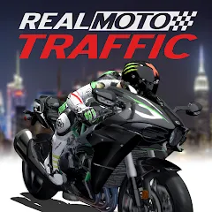 Взлом Real Moto Traffic (Реал Мото Трафик)  [МОД Много денег] - полная версия apk на Андроид