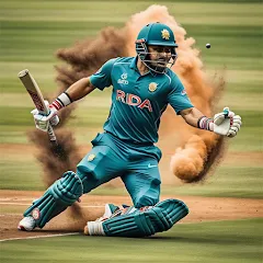 Скачать взломанную World Cricket Games Offline  [МОД Unlimited Money] - стабильная версия apk на Андроид