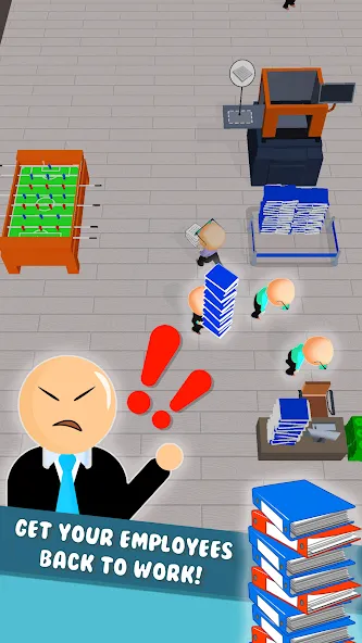 Office Fever (Офисная лихорадка)  [МОД Бесконечные монеты] Screenshot 3