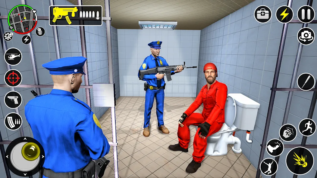 Grand Jailbreak Prison Escape (Гранд Побег из тюрьмы)  [МОД Много монет] Screenshot 4