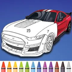 Скачать взлом Cars Color By Number (Цветные машины по номерам)  [МОД Все открыто] - последняя версия apk на Андроид