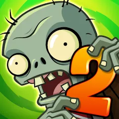 Скачать взломанную Plants vs. Zombies™ 2  [МОД Бесконечные монеты] - стабильная версия apk на Андроид