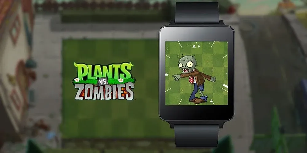 Plants vs. Zombies™ Watch Face  [МОД Unlocked] Screenshot 2