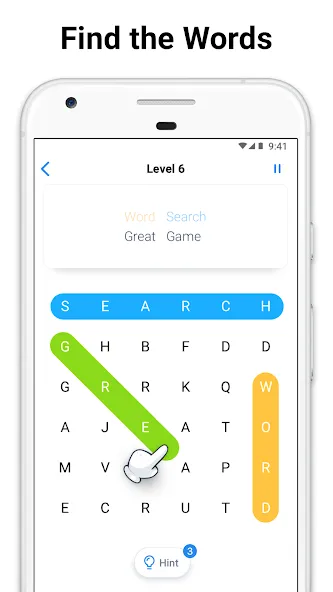 Word Search - crossword puzzle (Уорд Срч)  [МОД Menu] Screenshot 1