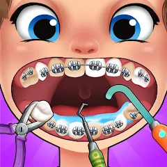 Скачать взлом Dentist games  [МОД Unlimited Money] - стабильная версия apk на Андроид