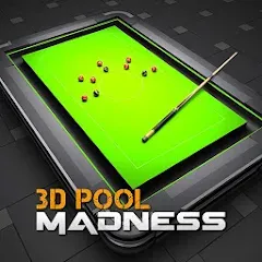 Взлом 3D Pool Madness (Пул Безумие)  [МОД Unlocked] - полная версия apk на Андроид