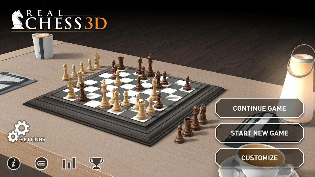 Real Chess 3D (Реал Чесс 3Д)  [МОД Все открыто] Screenshot 3